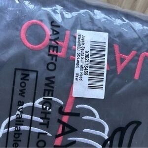 Unisex Jayefor Black and Red Sauna Suit with Hood